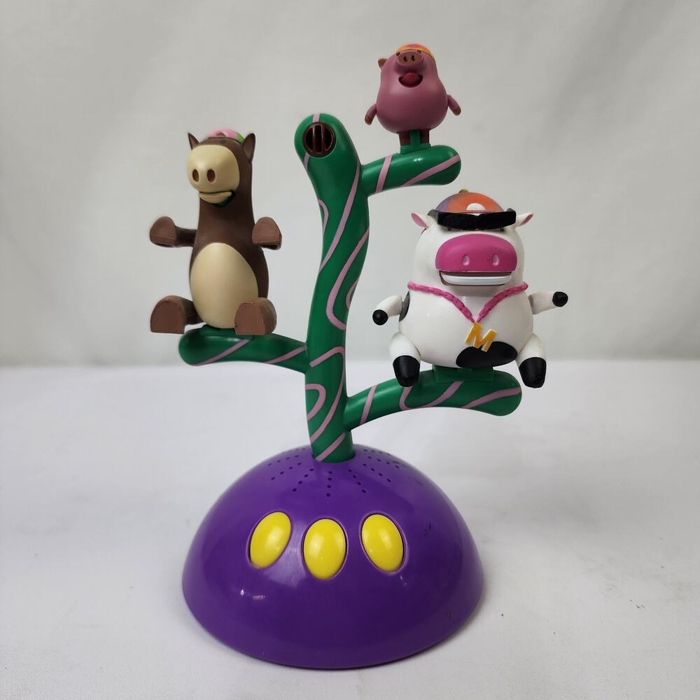 Takara 2006 Mock U Rappers Talking Toy Funky Farm Animals Horse Pig Cow Tested